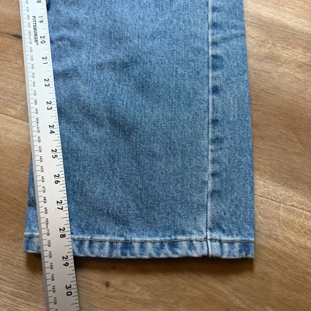 Levi's 505 Regular Fit Jeans Mens 34x29 Blue Straight Leg Denim New Deadstock